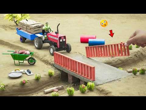 Diy diorama making mini motor water pump science project #farming #shortsfeed #live #diy_tractor