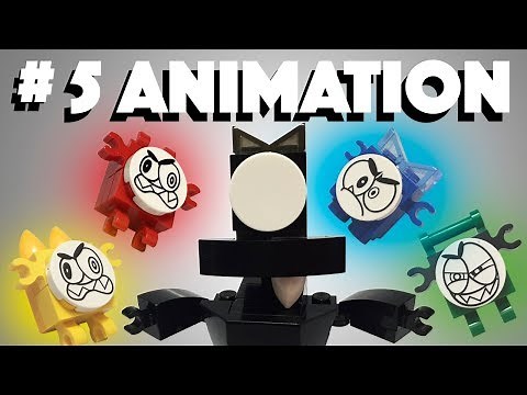 LEGO Mixels Animation #5 | Booger & Color Nixels | Bricks and Clay Play