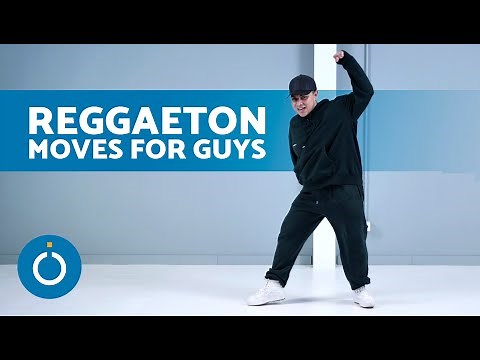 REGGAETON DANCE MOVES for GUYS (4 Steps) 🔥🔥 Basic Reggaeton Steps for Men