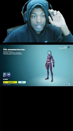 THE ADMINISTRATOR Skin In Fortnite