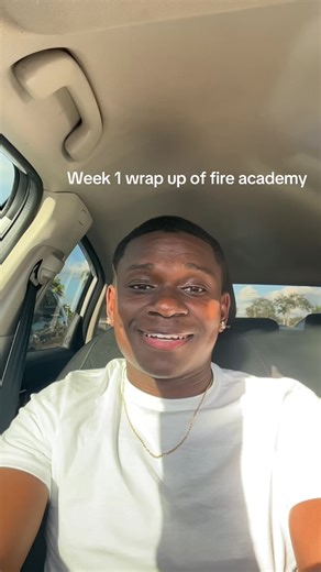 Week 1 in the Books! 🔥##firefighting #fireacademy