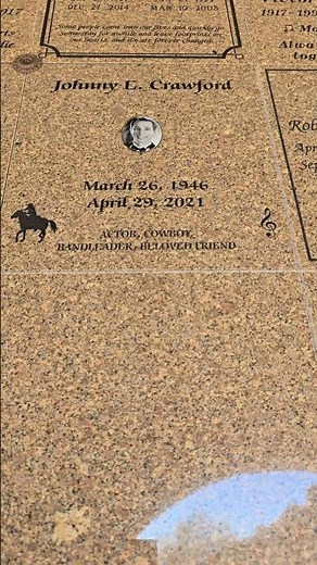 Johnny Crawford Grave, Mark McCain of The Rifleman#