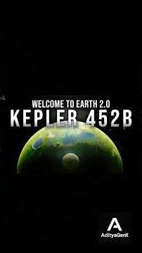 Kepler-452b: Earth 2.0 That Lost Its Oceans 🌍 I Earth's Older Cousin #Earth #space #nasa #spacex