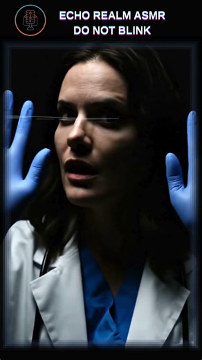 FAST & AGGRESSIVE Medical Exam (Echo Realm Clinic) 👁️ #asmr #shorts