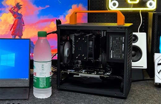 1880预算，适合学生往返学校家里的ITX小主机，性能可以畅玩腾讯全家桶，之后有预算升级一下显卡性能就能直接起飞！