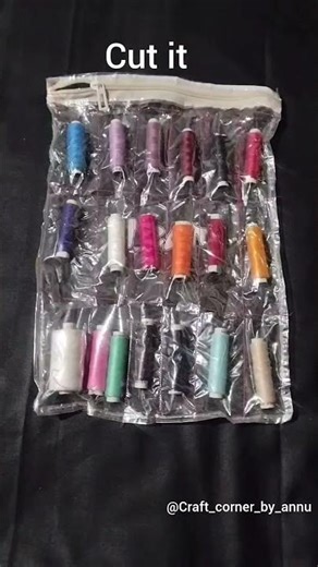 🧵"DIY THREAD ORGANIZER" 🧵