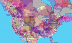 Tribal Map of the Americas