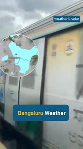 ☁️ #Bengaluru Weather Update: Overcast skies today with a chance of light showers. Keep that umbrella handy! 🌂🌧️ #Bengaluru #WeatherToday | Weather & Radar India