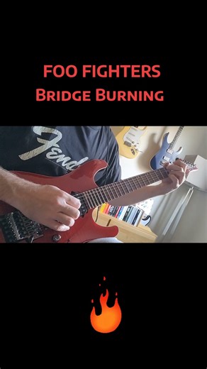 Cover BRIDGE BURNING - ‪@foofighters‬