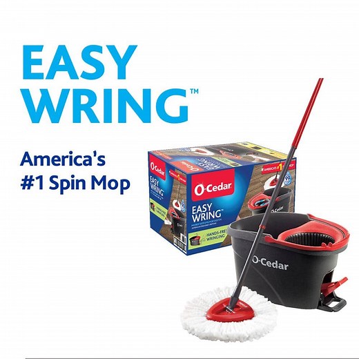Reviews for O-Cedar EasyWring Microfiber Spin Mop with Bucket System | Pg 1 - The Home Depot