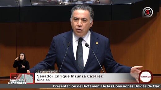 1.8K views · 135 reactions | Ante el Pleno del @senadomexico, hoy presenté y defendí el dictamen por el que se expide la nueva Ley Orgánica de la Armada de México, a iniciativa de la titular del Poder Ejecutivo Federal, Dra. @claudia_shein Por vez primera en la historia de la Armada, se consagra la igualdad sustantiva entre hombres y mujeres, en todos los niveles de mando. | Enrique Inzunza Cázarez | Facebook