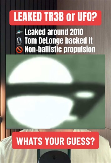 🛸 14 years ago, this triangular craft was leaked. Tom DeLonge talked about it on Joe Rogan and says it’s probably legit. No visible propulsion. Non-ballistic movement. If this isn’t the TR-3B… what is it? #TR3B #UFO #TomDeLonge #Disclosure #uap #alien #leaked #UAP #hallucinationhippies