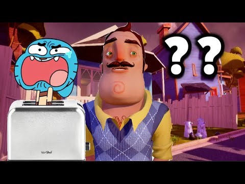 Gumball Locked in Neighbor’s House! | Hello Neighbor Mod