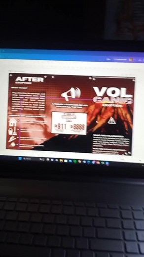 Volcano Brochure Design Ideas with Canva