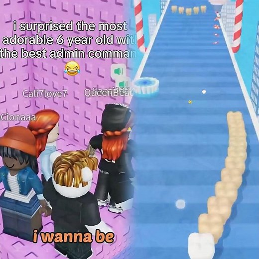 GIVING THE MOST ADORABLE ADMIN EVERYTHING #roblox #memes