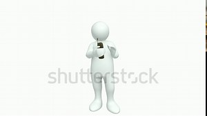 Animation Showing 3d Man Talking On Stock Footage Video (100% Royalty-free) 818650 | Shutterstock