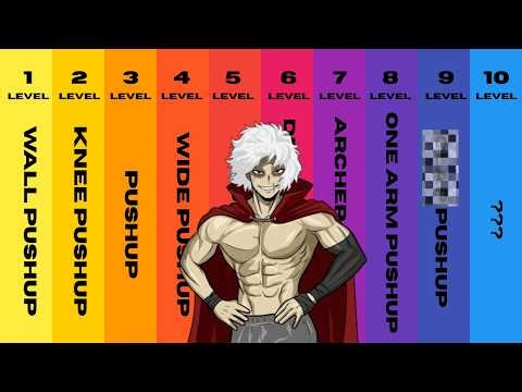 10 Levels of Push-Ups (Beginner to Pro)