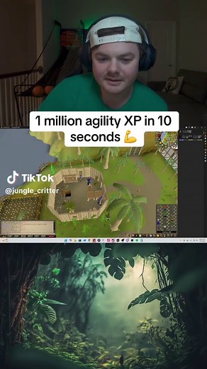 Achieving 1 Million Agility XP in RuneScape