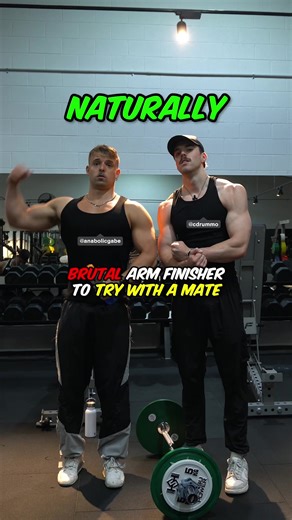Fun Arm Finish Workout Challenge with a Friend