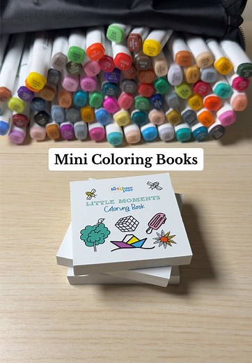 these little coloring books are my fav🥹🙌🏻 markers & mini coloring books linked above!👆🏼