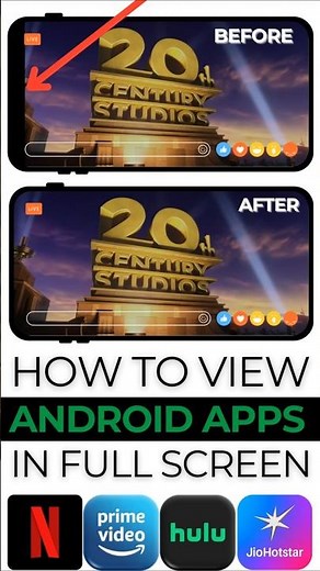 📱How To View/ Display Apps in FULL SCREEN (Permanent Fix)
