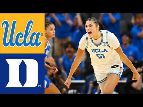 UCLA vs Duke Semifinals Full Game Highlights | Women's College Basketball 2026