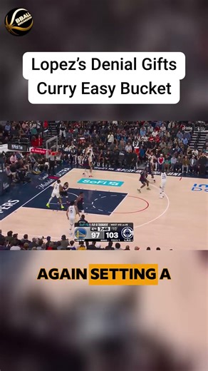 Brook Lopez's Fatal Deny Gifts Curry a Backdoor Layup vs. Clippers