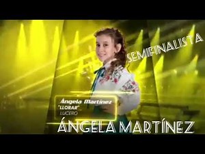 Ángela Martínez - Llorar, La voz kids México 2019