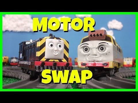 Mavis and Diesel 10 Motor Swap - Trackmaster/TOMY Engine Motor Swap