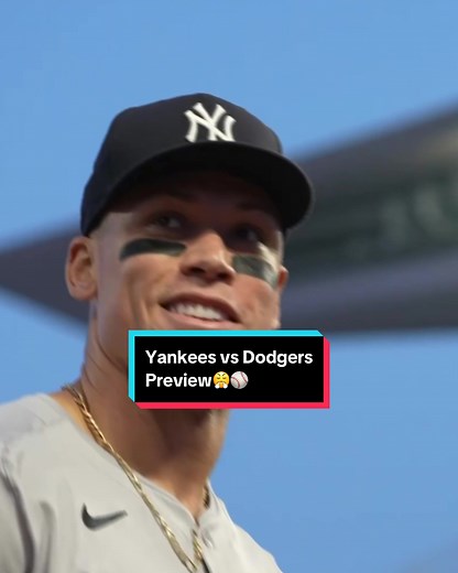 World Series preview?🧐🤔 #yankees #dodgers #mlb