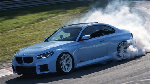 BMW M2 and M4 Nürburgring drift run