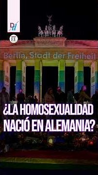 Homosexuality was born in Germany. Yes, really | La Disidencia