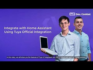 Integrate with Home Assistant Using Tuya Official Integration