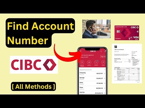 { All Ways } Find CIBC Account number | Online or Offline method to Check/View Account Number CIBC