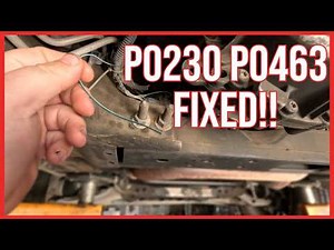GMC Yukon/Chevrolet Tahoe: EASY P0230 P0463 Fix. Save Money and CHECK THIS FIRST!