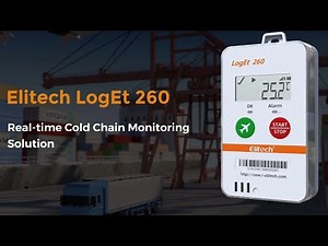 Elitech New Launched Reusable Real-time Temperature Humidity Data Logger LogEt-260