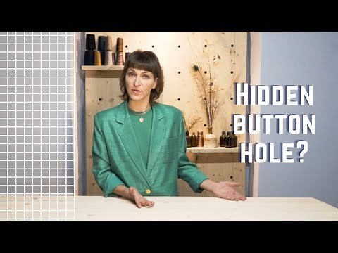 No-Stitch Buttonhole for Jeans | EASY HIDDEN BUTTONHOLE FOR PANTS