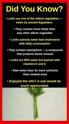 Shocking Facts About Leeks Nobody Ever Told You 🥬😱