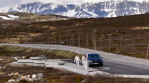 12K views · 208 reactions | The new rest area Ørteren that opened this week, along Scenic Route Hardangervidda. | Norwegian Scenic Routes | Facebook