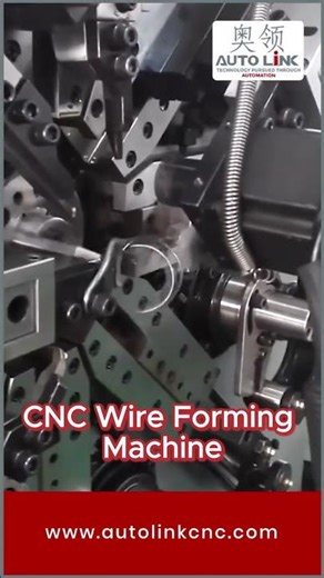 🎯 Watch CNC Wire Forming Machine Create Perfect Wire Parts Effortlessly