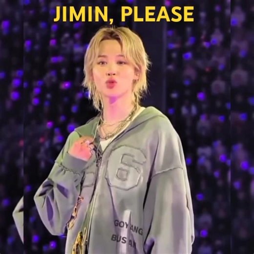 BTS Jimin’s ADORABLE Pouting Face at Concert 😍💖 – Fans Can’t Get Enough! (Hi-Def) #jimin #shorts
