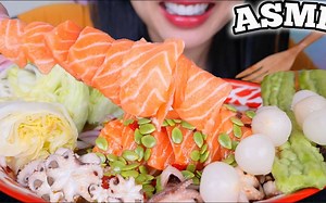 『SAS』10.05 辣鲑鱼章鱼泰式沙拉 新鲜蔬菜☆咀嚼音