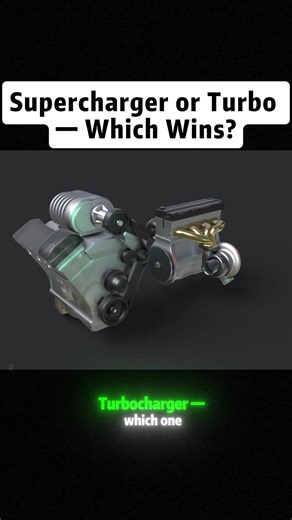 Supercharger or turbo-which wins?#tiktok #knowledge #Science | science