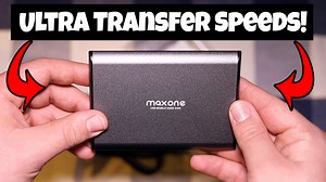 Watch Maxone 500GB Ultra Slim Ultimate On-The-Go Storage Solution! on Amazon Live