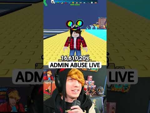 #shorts HOSTING ADMIN ABUSE IN MY GAME