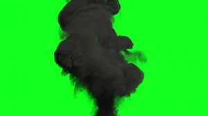 Download bomb explosion with green screen background, realistic explosion animations for free