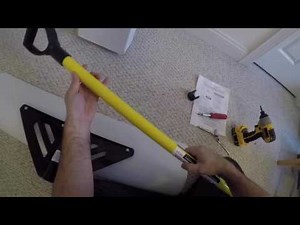 SnowPusher SnowPlow - Assembly & Use on Gravel and Paved Driveways