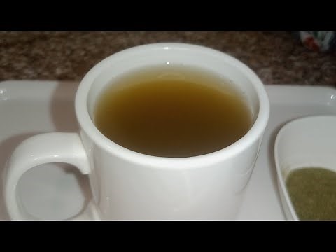 How To Make Moringa Powder Tea | Moringa Tea/ Miracle Tea