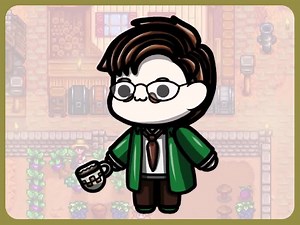 Chibi Animation - Stardew Valley - Harvey (gif and Png) - Etsy Australia