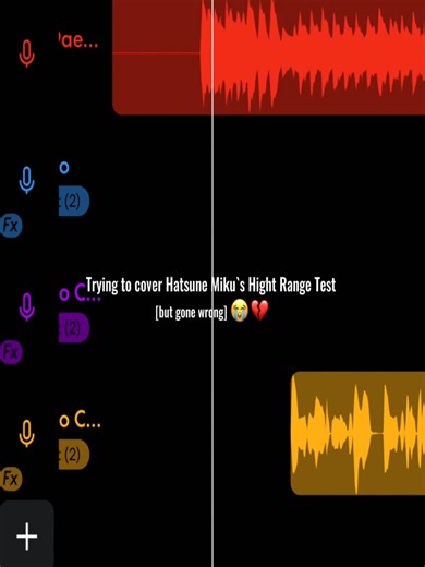 Hatsune Miku High Range Test Cover Gone Wrong